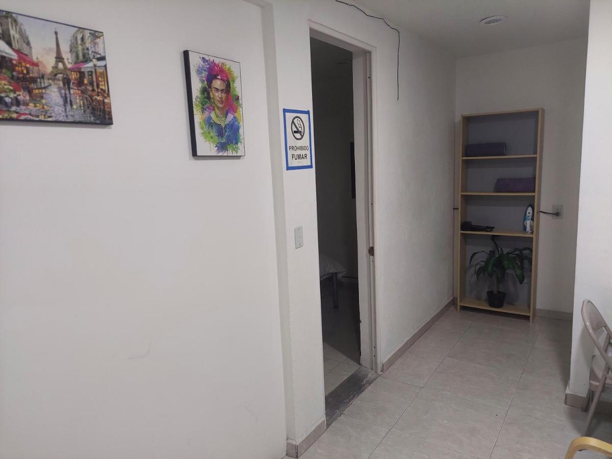 H5 - Habitacion Privada A 200 Mt Del Aepto Int. T1 Cdmx Mexico City Exteriör bild